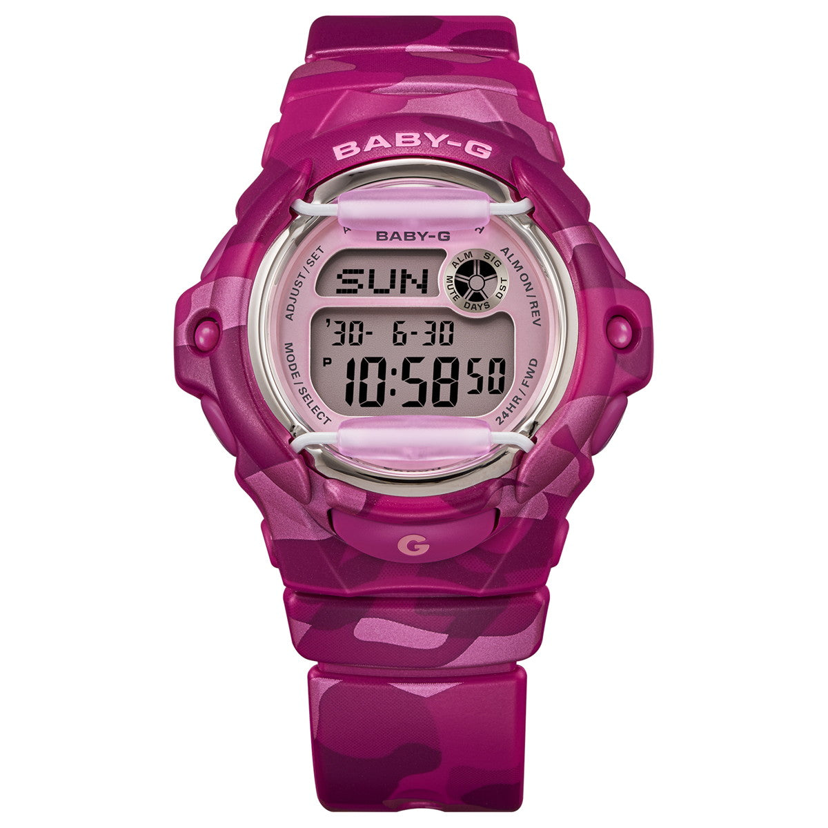 BABY-G カシオ ベビーG レディース 限定モデル 腕時計 CASIO BG-169CM-4JF カモフラージュ柄 ピンク【2026 新作】