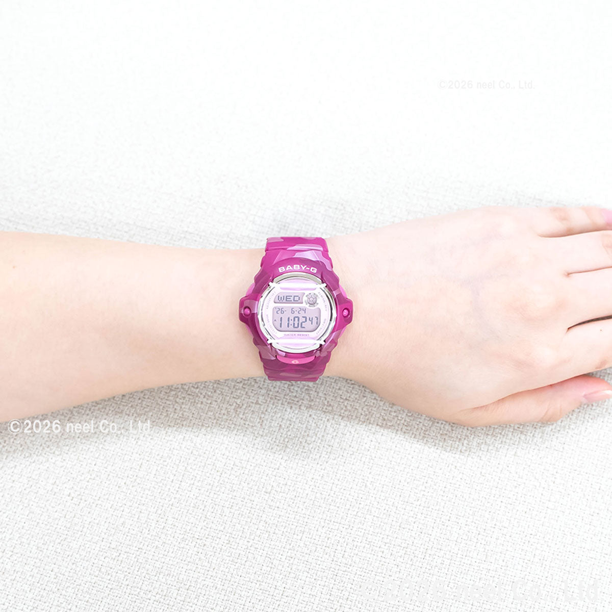 BABY-G カシオ ベビーG レディース 限定モデル 腕時計 CASIO BG-169CM-4JF カモフラージュ柄 ピンク【2026 新作】
