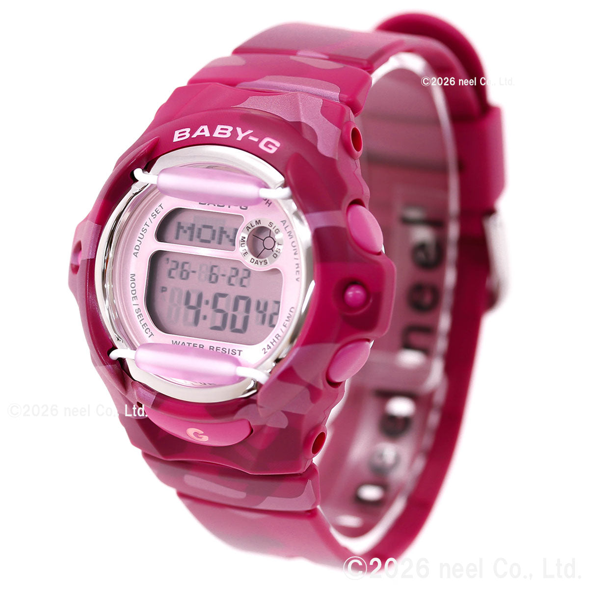 BABY-G カシオ ベビーG レディース 限定モデル 腕時計 CASIO BG-169CM-4JF カモフラージュ柄 ピンク【2026 新作】