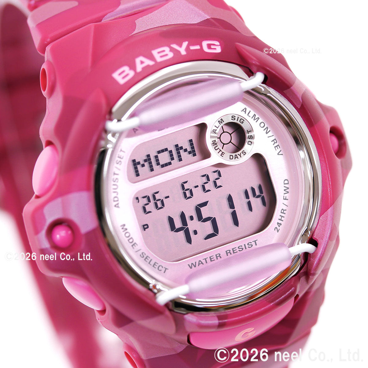 BABY-G カシオ ベビーG レディース 限定モデル 腕時計 CASIO BG-169CM-4JF カモフラージュ柄 ピンク【2026 新作】