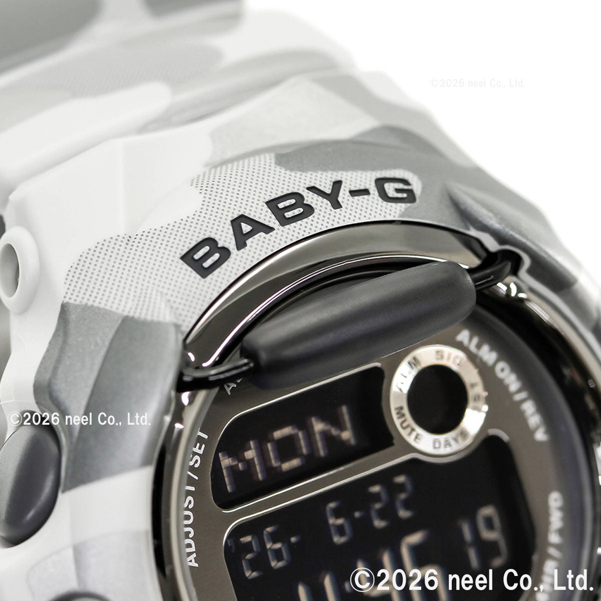 BABY-G カシオ ベビーG レディース 限定モデル 腕時計 CASIO BG-169CMB-8JF カモフラージュ柄 グレー【2026 新作】
