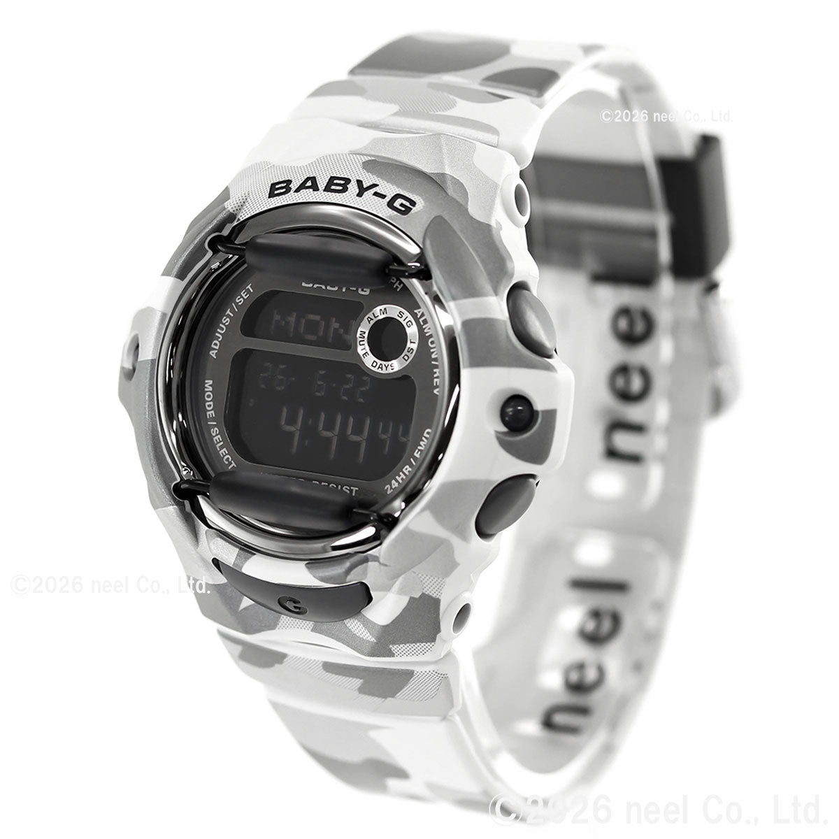 BABY-G カシオ ベビーG レディース 限定モデル 腕時計 CASIO BG-169CMB-8JF カモフラージュ柄 グレー【2026 新作】