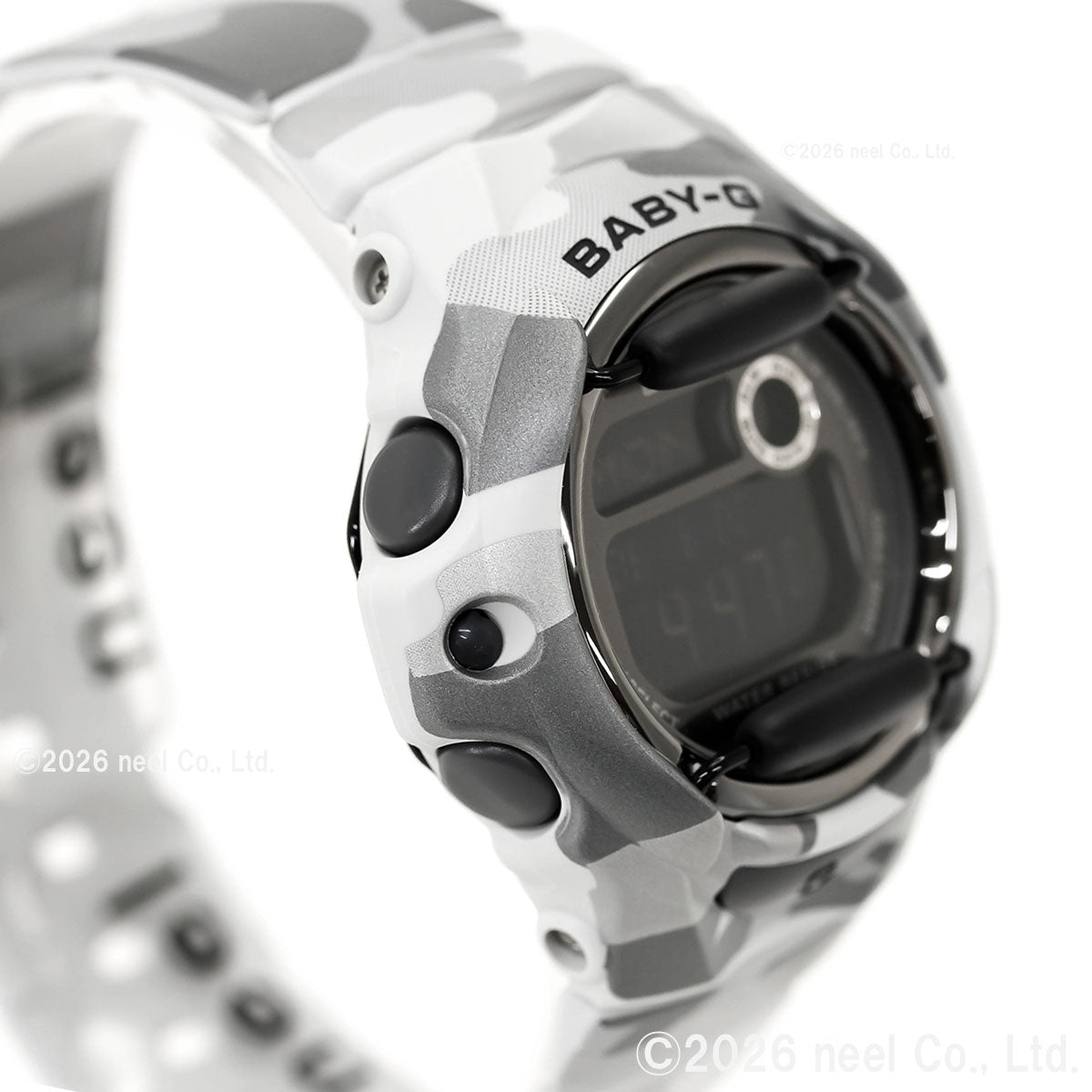 BABY-G カシオ ベビーG レディース 限定モデル 腕時計 CASIO BG-169CMB-8JF カモフラージュ柄 グレー【2026 新作】