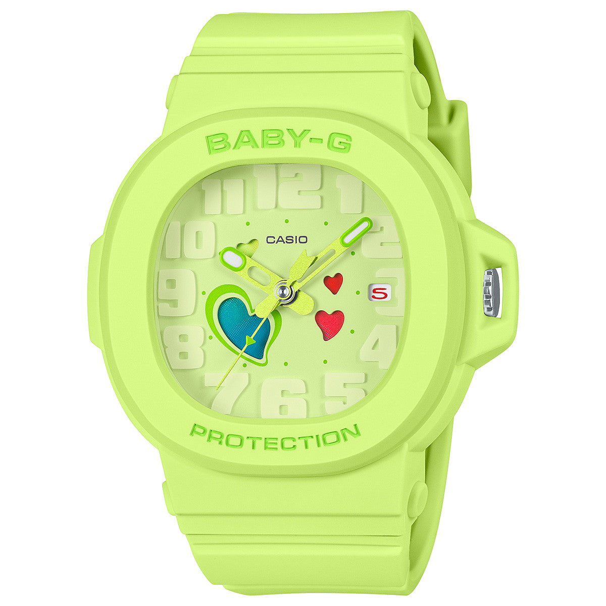 BABY-G カシオ ベビーG レディース 腕時計 BGA-10-3AJF PLAYFUL HEARTS SERIES イエロー