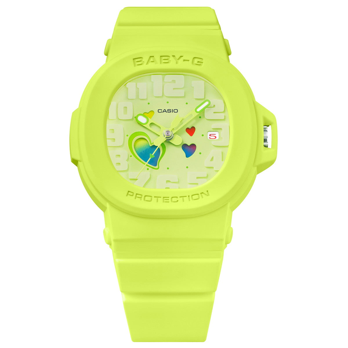 BABY-G カシオ ベビーG レディース 腕時計 BGA-10-3AJF PLAYFUL HEARTS SERIES イエロー【2025 新作】