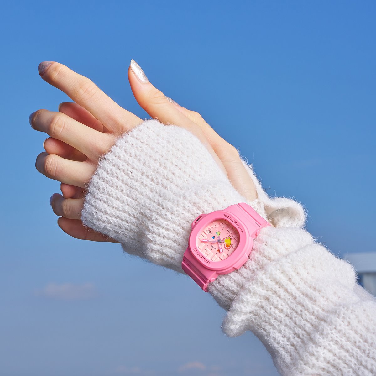 BABY-G カシオ ベビーG レディース 腕時計 BGA-10-4AJF PLAYFUL HEARTS SERIES ピンク