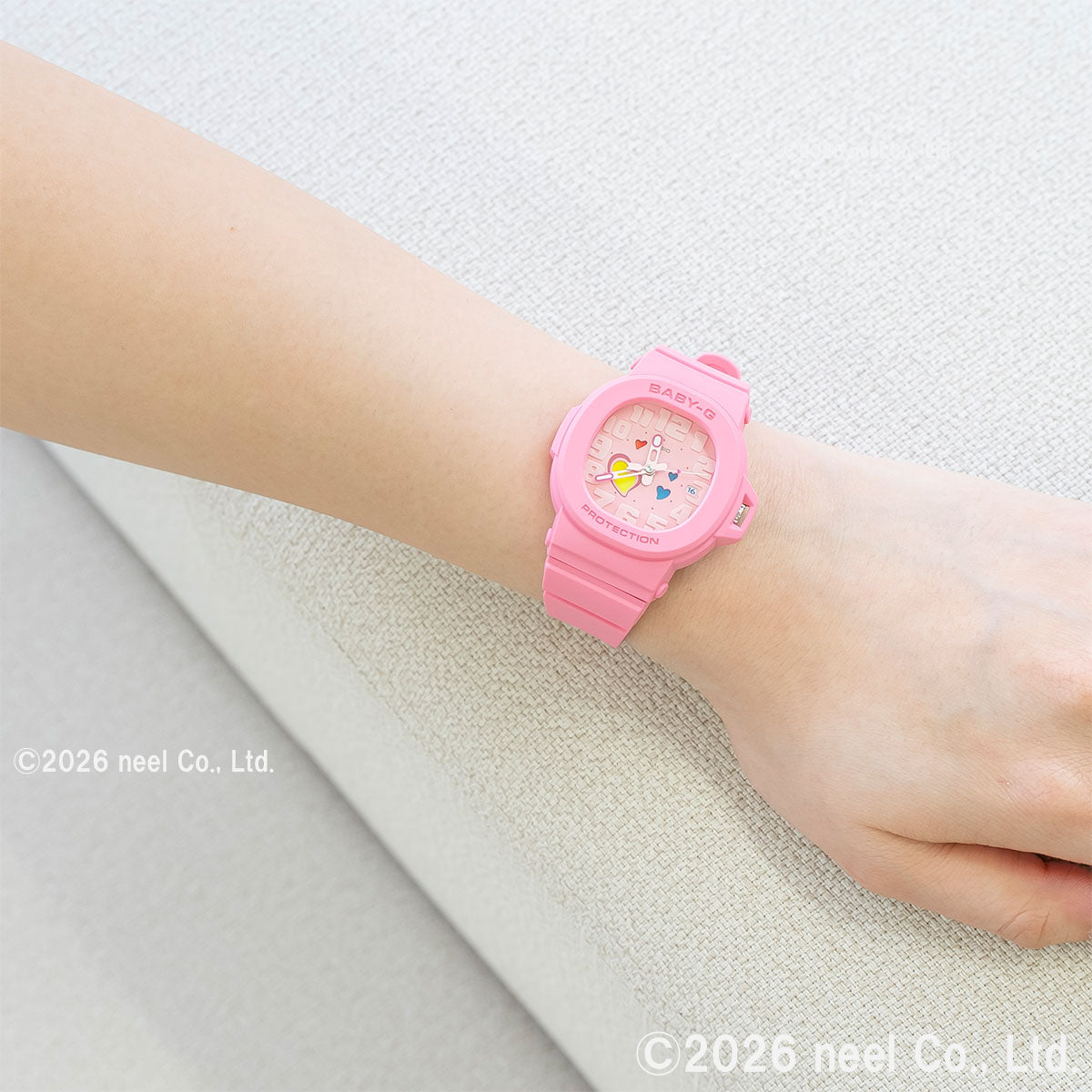 BABY-G カシオ ベビーG レディース 腕時計 BGA-10-4AJF PLAYFUL HEARTS SERIES ピンク
