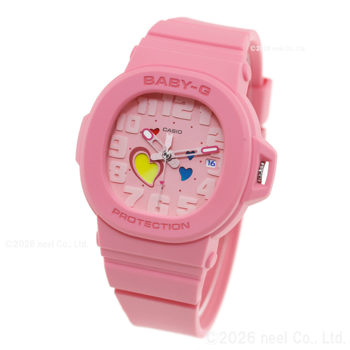 BABY-G カシオ ベビーG レディース 腕時計 BGA-10-4AJF PLAYFUL HEARTS SERIES ピンク