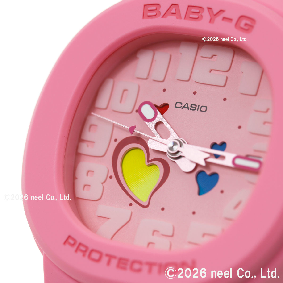 BABY-G カシオ ベビーG レディース 腕時計 BGA-10-4AJF PLAYFUL HEARTS SERIES ピンク