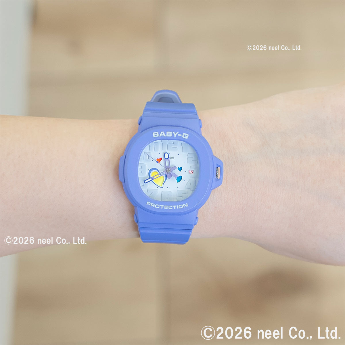 BABY-G カシオ ベビーG レディース 腕時計 BGA-10-6AJF PLAYFUL HEARTS SERIES ブルー