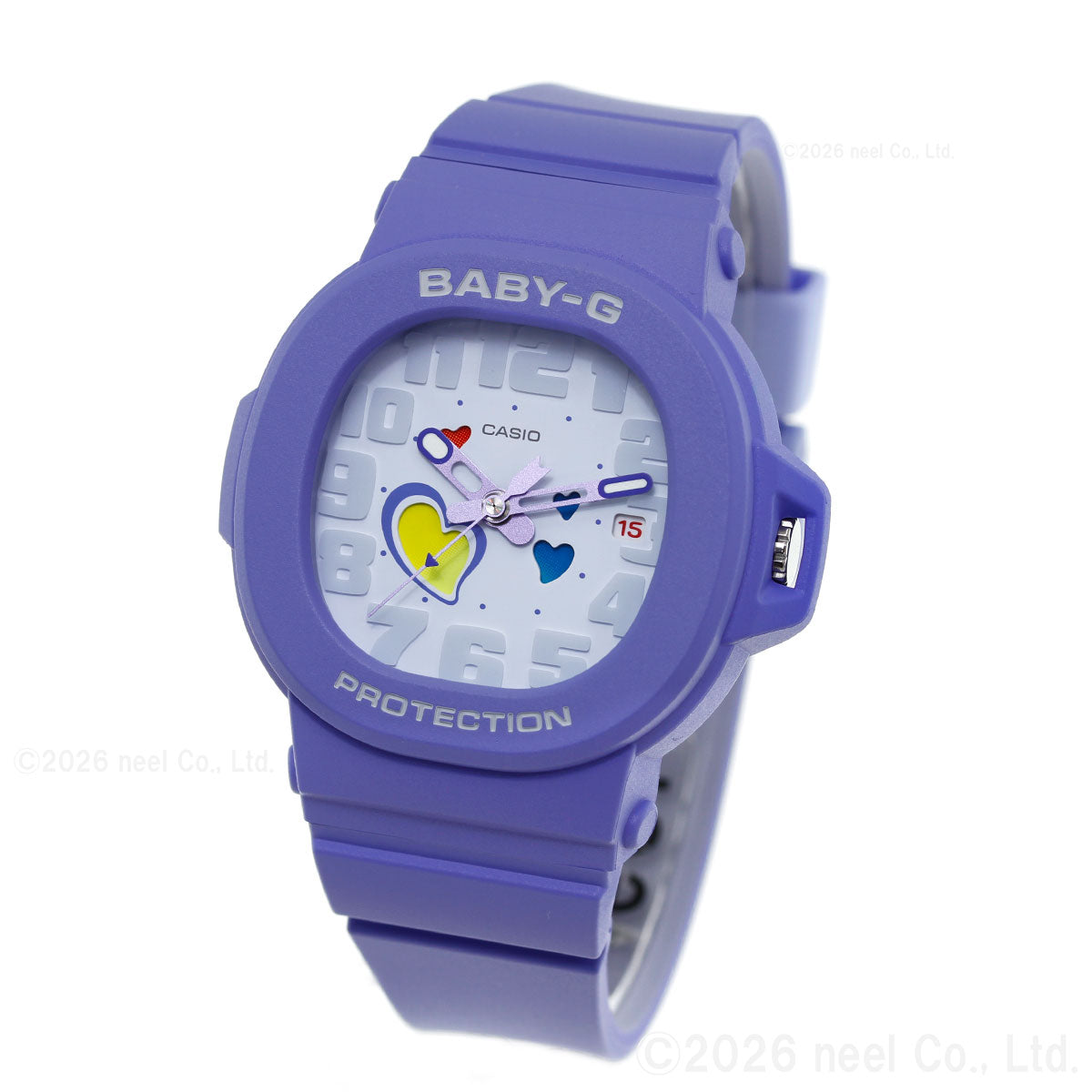 BABY-G カシオ ベビーG レディース 腕時計 BGA-10-6AJF PLAYFUL HEARTS SERIES ブルー
