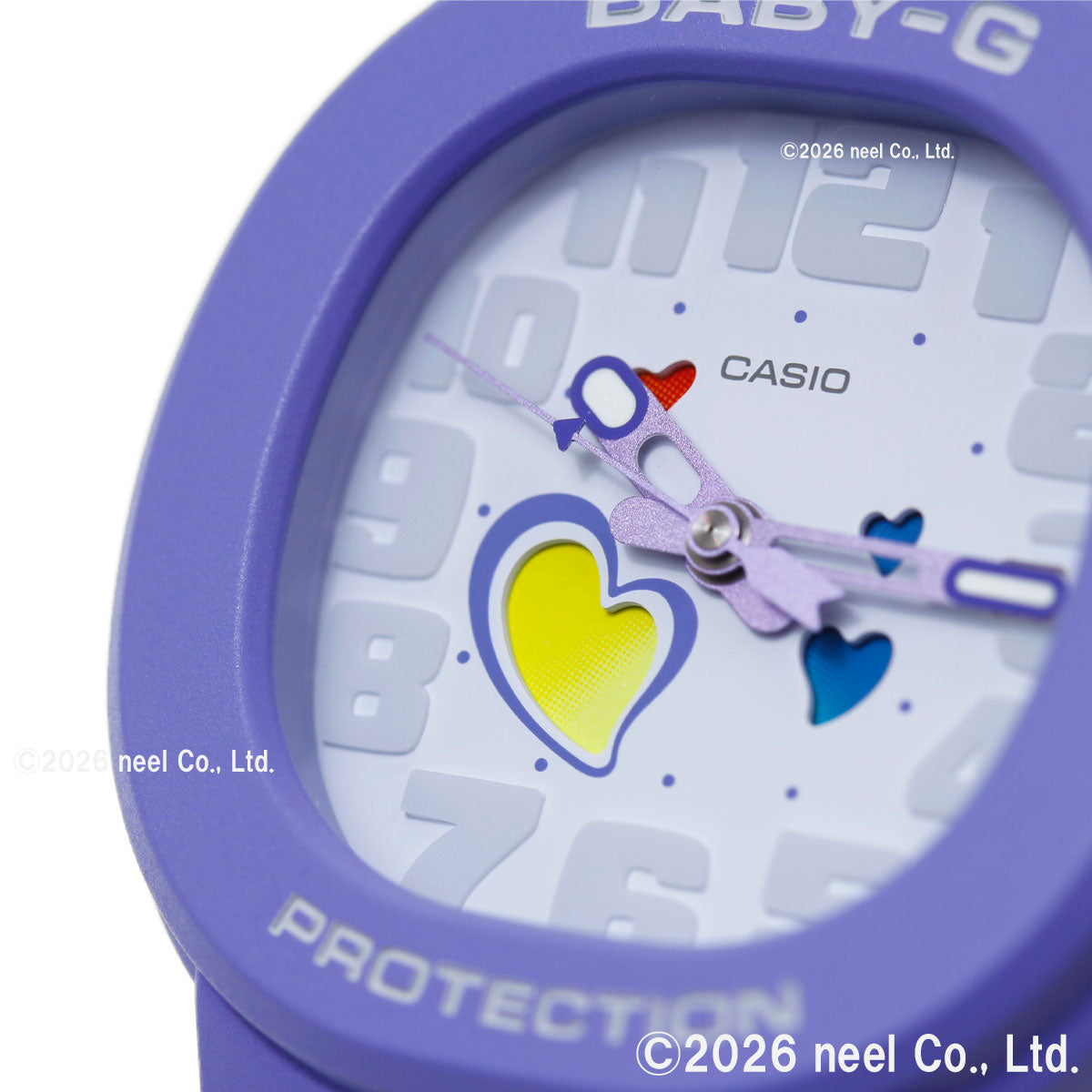 BABY-G カシオ ベビーG レディース 腕時計 BGA-10-6AJF PLAYFUL HEARTS SERIES ブルー