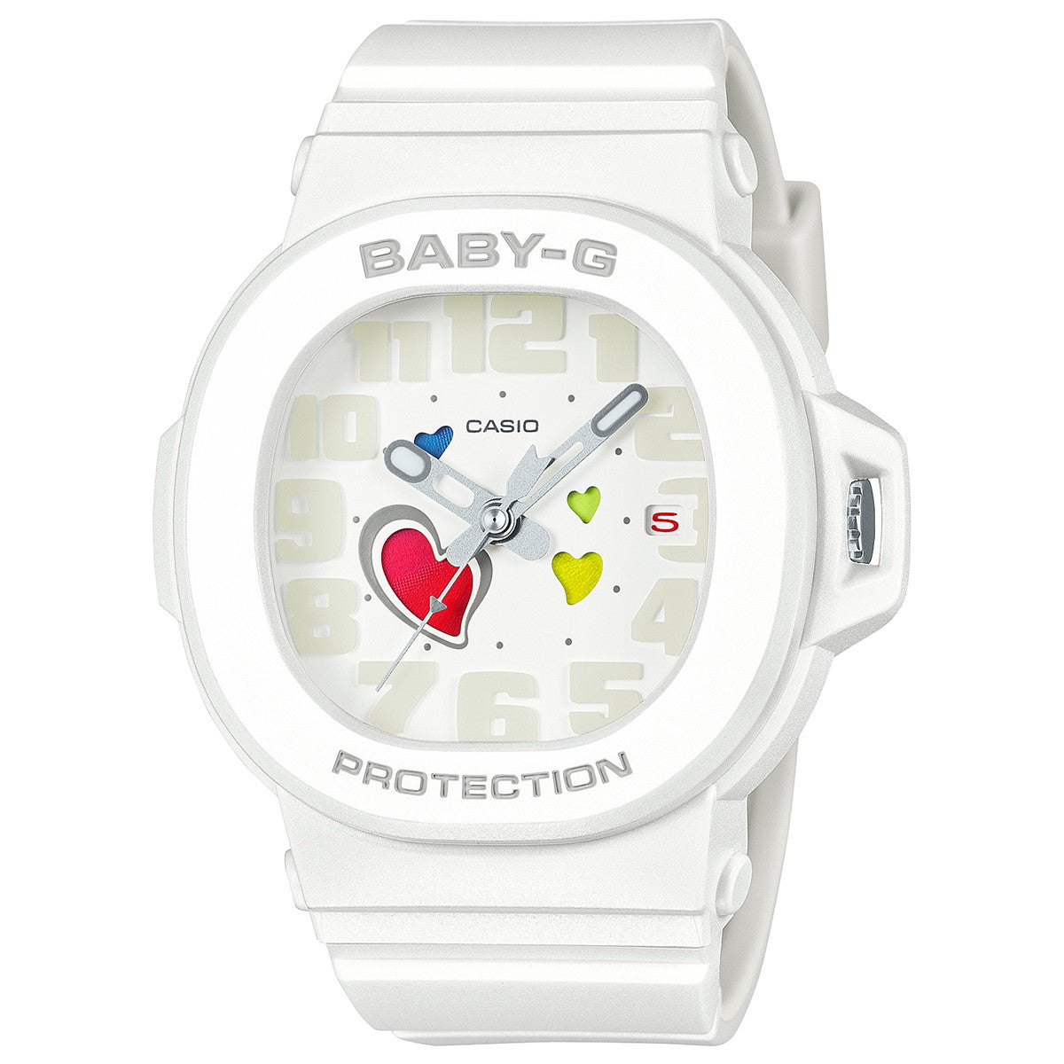 BABY-G カシオ ベビーG レディース 腕時計 BGA-10-7AJF PLAYFUL HEARTS SERIES ホワイト