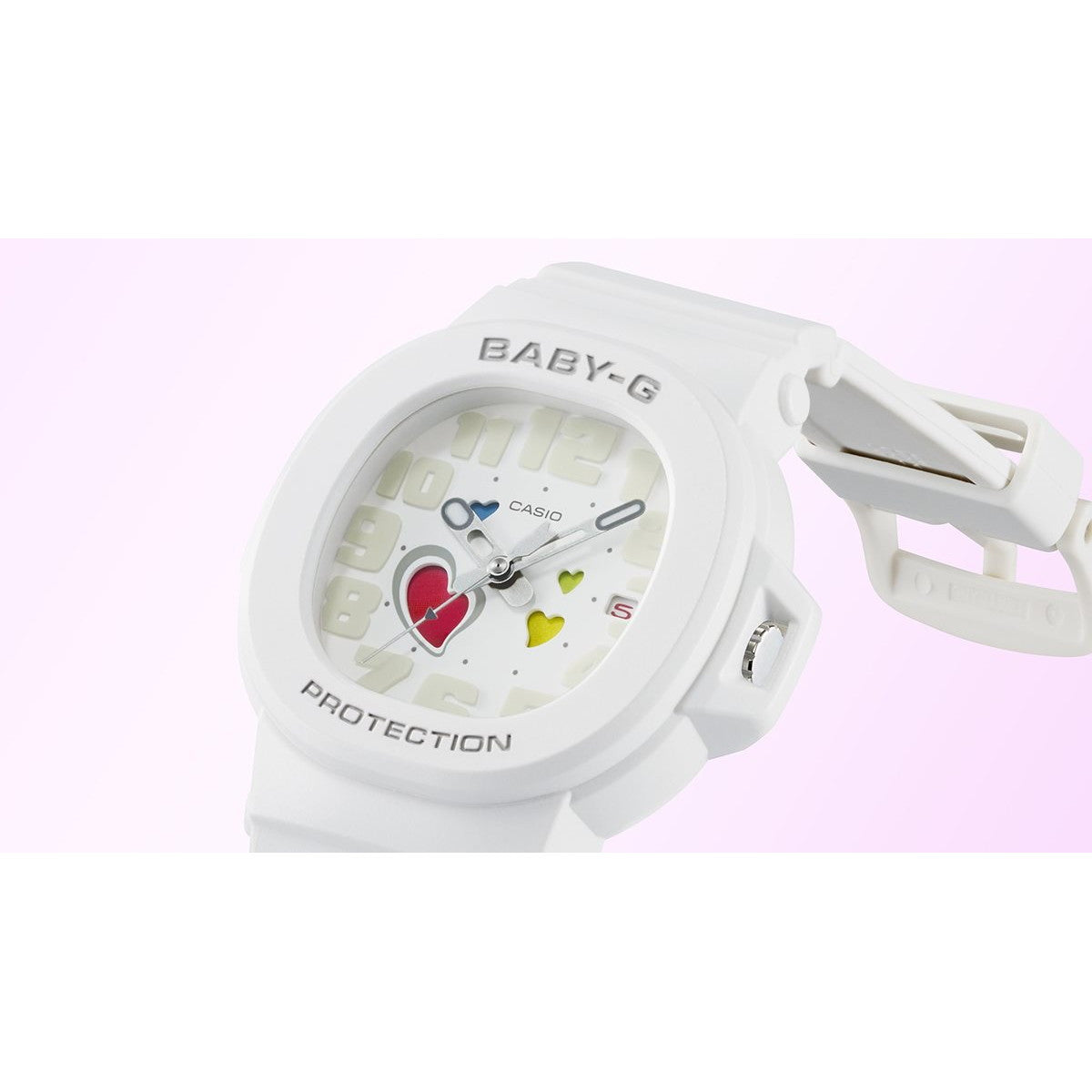 BABY-G カシオ ベビーG レディース 腕時計 BGA-10-7AJF PLAYFUL HEARTS SERIES ホワイト