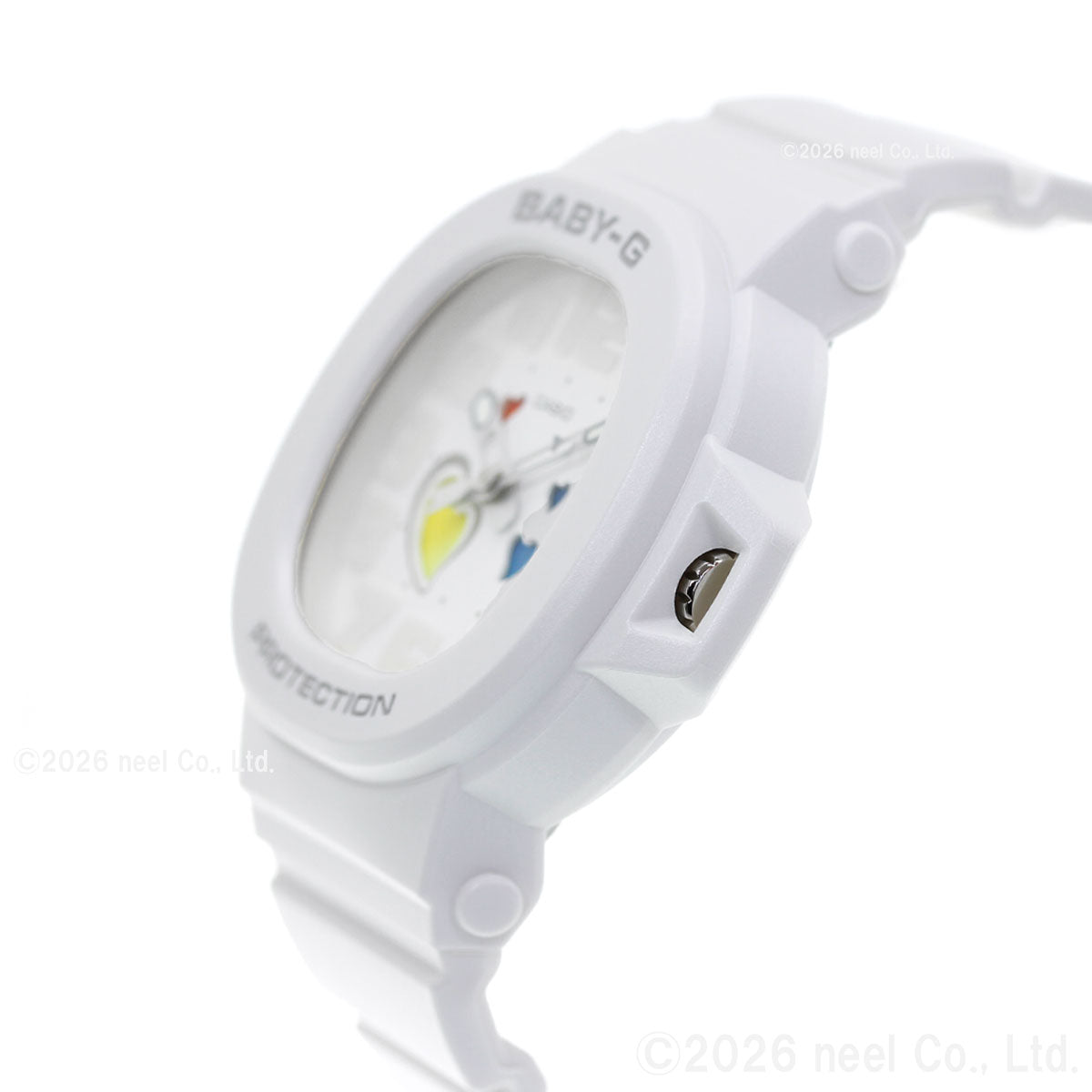 BABY-G カシオ ベビーG レディース 腕時計 BGA-10-7AJF PLAYFUL HEARTS SERIES ホワイト