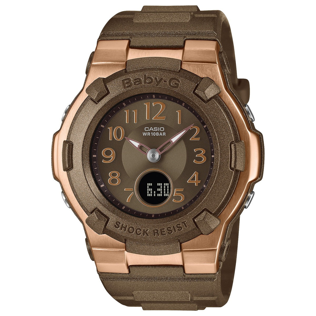 CASIO BABY-G 新品　電波ソーラー 茶色　レディース腕時計 BABY-G カシオ ベビーG レディース 電波 ソーラー 腕時計 タフソーラー