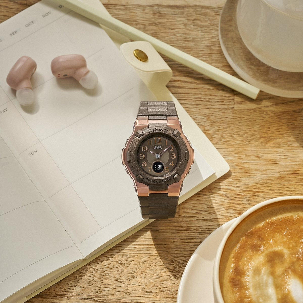 BABY-G カシオ ベビーG レディース 電波 ソーラー 腕時計 タフソーラー BGA-1100DC-5AJF ブラウン