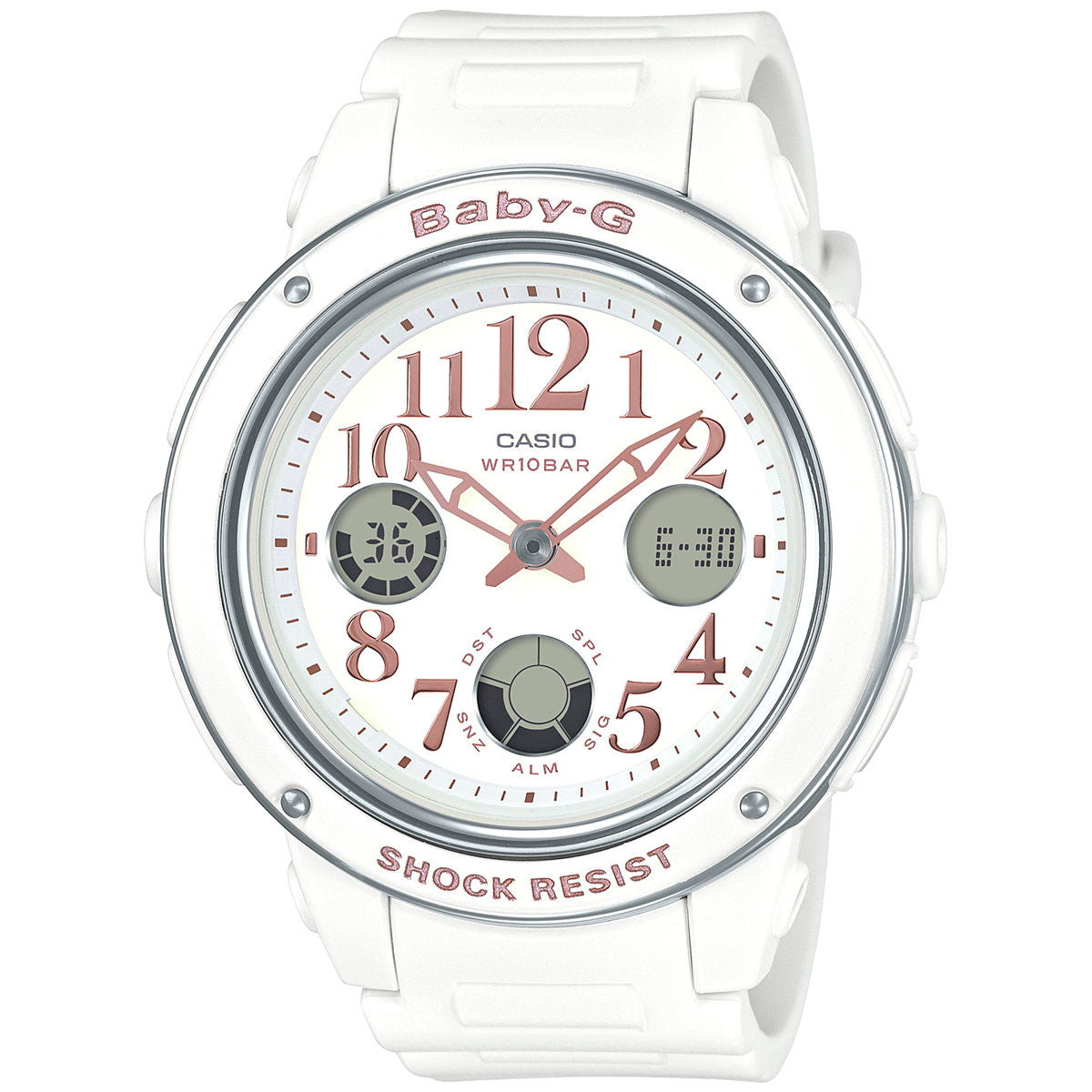 CASIO BABY-G カシオ ベビーG 腕時計 レディース ホワイト アナデジ BGA-150EF-7BJF
