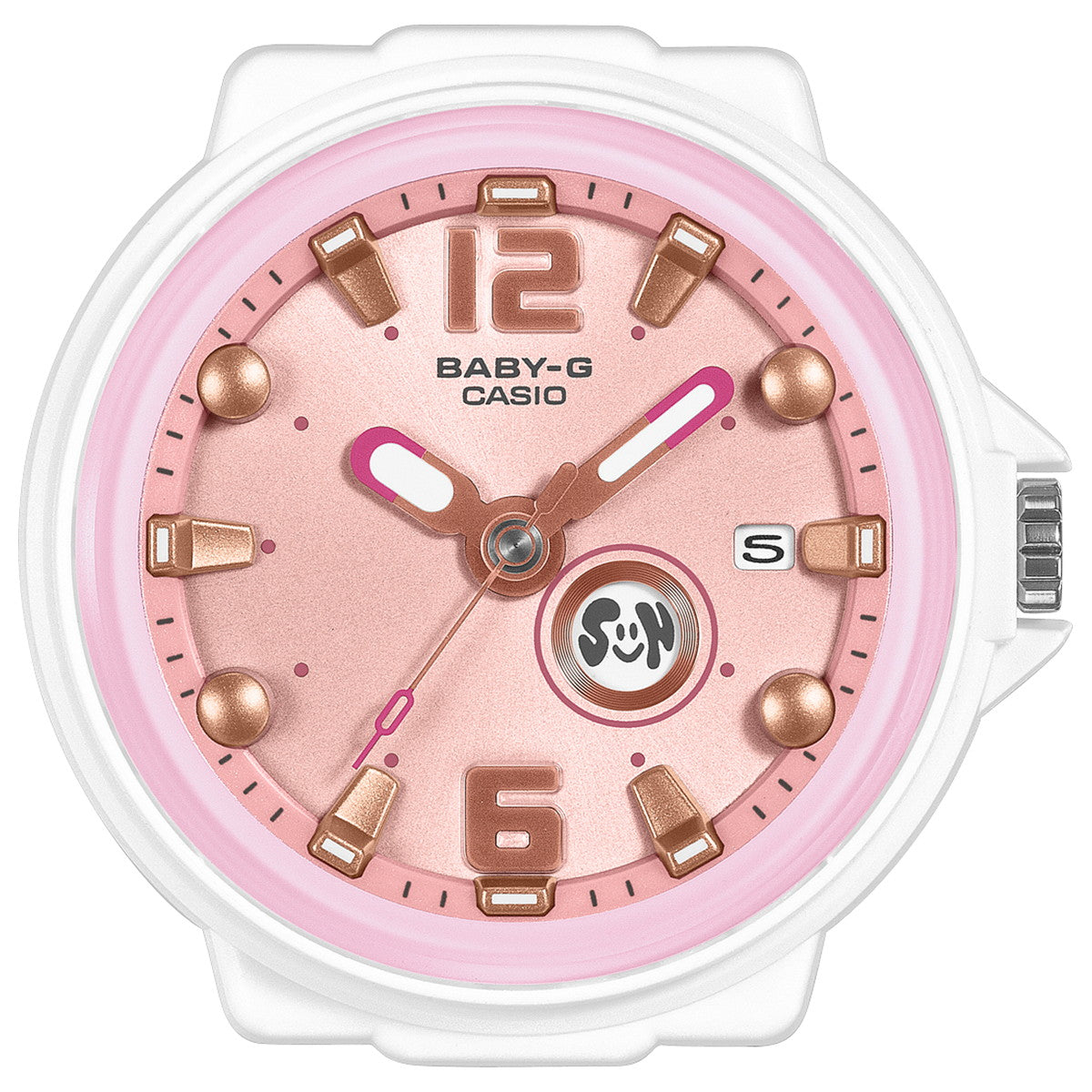 BABY-G＋PLUS カシオ ベビーG レディース アナログ 腕時計 BGA-15K-4AJR ベイビージープラス ストラップ付専用ホルダー付属【2026 新作】