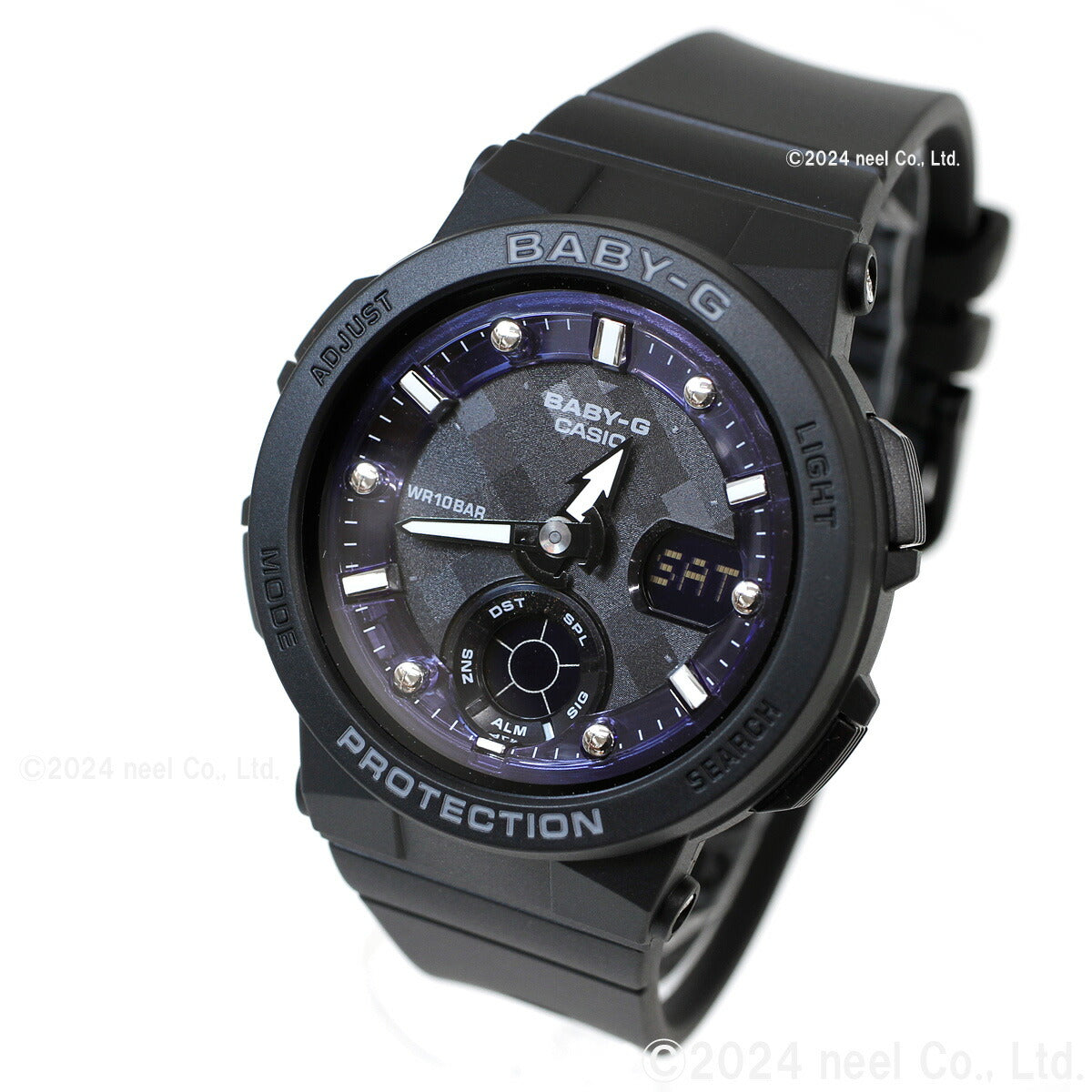 カシオ ベビーG CASIO BABY-G ブラック 腕時計 レディース Beach Traveler Series BGA-250-1AJF