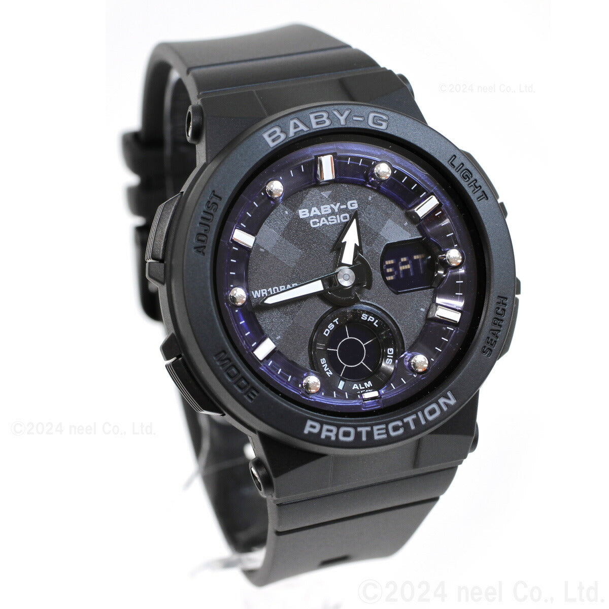 カシオ ベビーG CASIO BABY-G ブラック 腕時計 レディース Beach Traveler Series BGA-250-1AJF