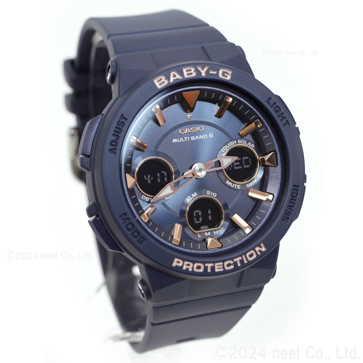 BABY-G カシオ ベビーG レディース 電波 ソーラー 腕時計 タフソーラー BGA-2510-2AJF