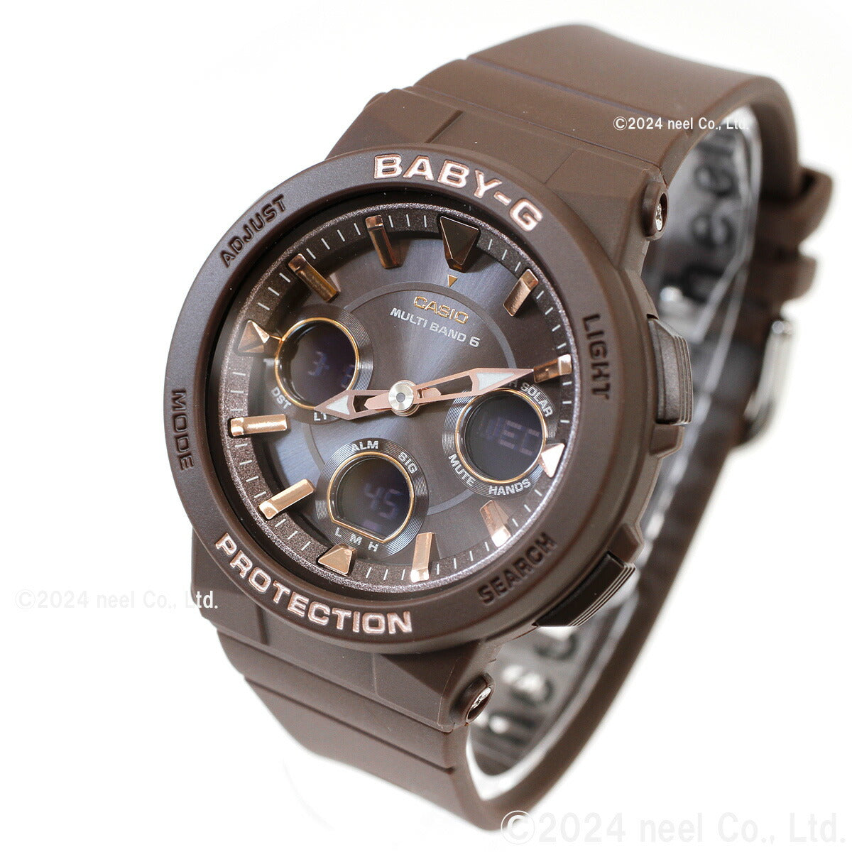 BABY-G カシオ ベビーG レディース 電波 ソーラー 腕時計 タフソーラー BGA-2510-5AJF