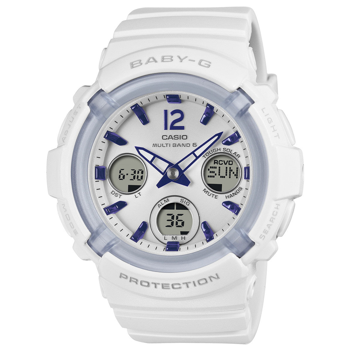 BABY-G カシオ ベビーG レディース 電波 ソーラー アナデジ 腕時計 タフソーラー BGA-2800-7A3JF【2026 新作】