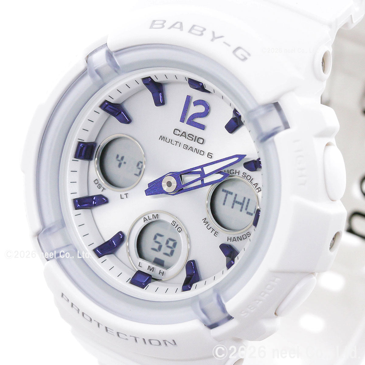 BABY-G カシオ ベビーG レディース 電波 ソーラー アナデジ 腕時計 タフソーラー BGA-2800-7A3JF【2026 新作】