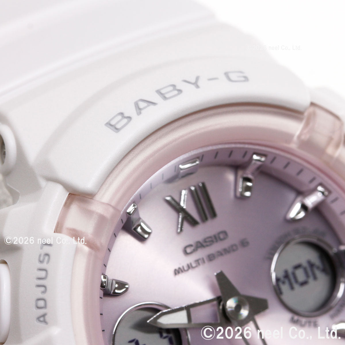BABY-G カシオ ベビーG レディース 電波 ソーラー アナデジ 腕時計 タフソーラー BGA-2800SP-7A1JR Spring Package オリジナルポーチ付き【2026 新作】