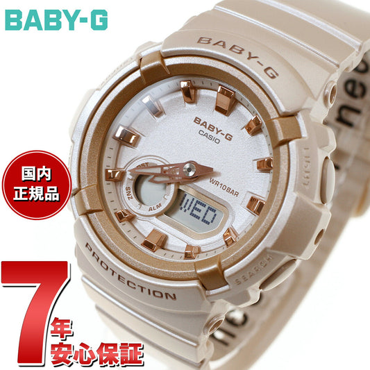 BABY-G カシオ ベビーG レディース 腕時計 BGA-280BA-4AJF ピンクベージュ