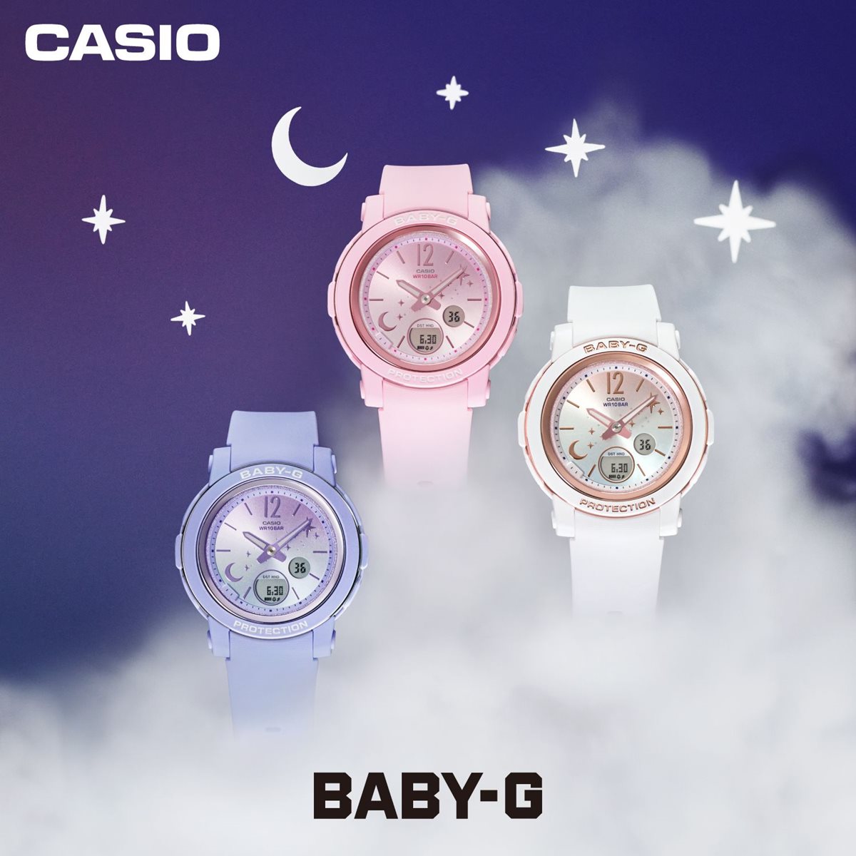 BABY-G カシオ ベビーG レディース 腕時計 BGA-290DS-2AJF パステルブルー【2023 新作】