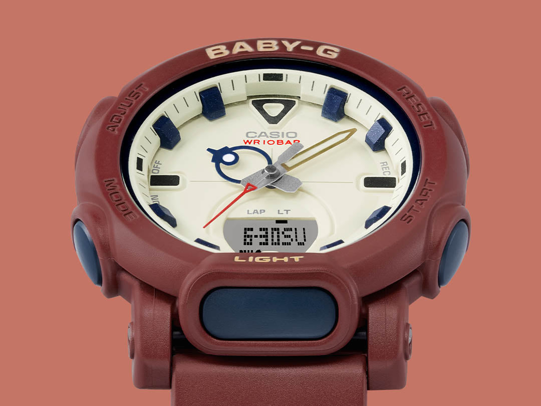 BABY-G カシオ ベビーG レディース アナデジ 腕時計 BGA-310RP-4AJF バーガンディ【2023 新作】