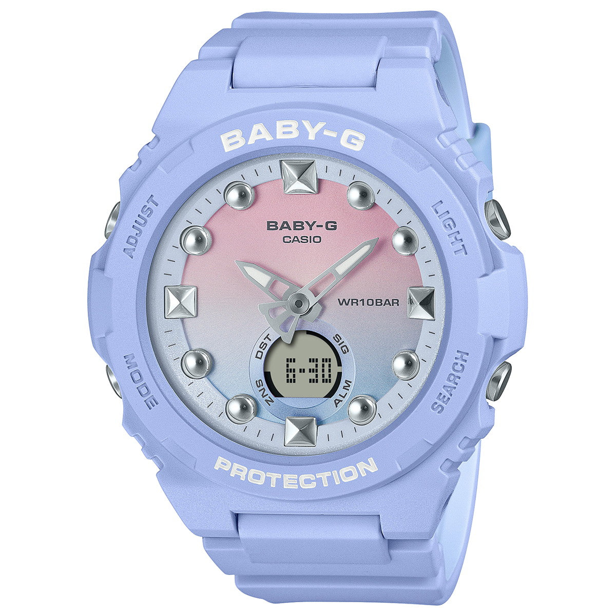 BABY-G カシオ ベビーG レディース 腕時計 BGA-320-2A1JF 水色【2024 新作】