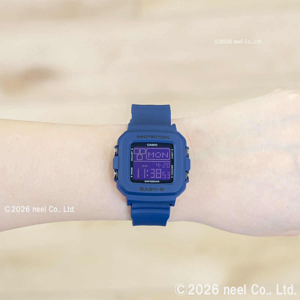 BABY-G＋PLUS カシオ ベビーG レディース デジタル 限定モデル 腕時計 BGD-10K-2JR ベイビージープラス 時計ホルダー付属
