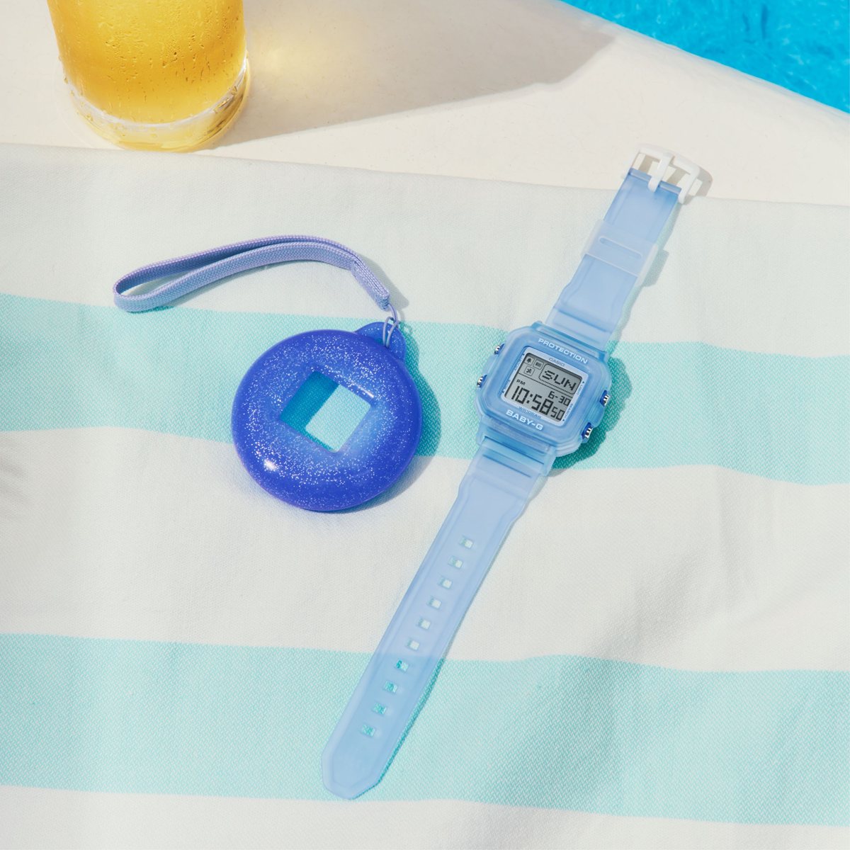 BABY-G＋PLUS カシオ ベビーG レディース デジタル 腕時計 BGD-10KG-2JR ベイビージープラス ストラップ付専用ホルダー付属【2026 新作】
