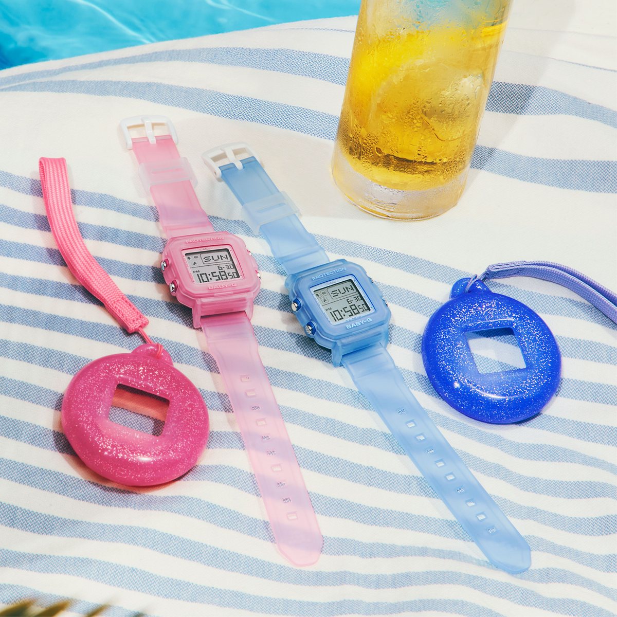 BABY-G＋PLUS カシオ ベビーG レディース デジタル 腕時計 BGD-10KG-2JR ベイビージープラス ストラップ付専用ホルダー付属【2026 新作】