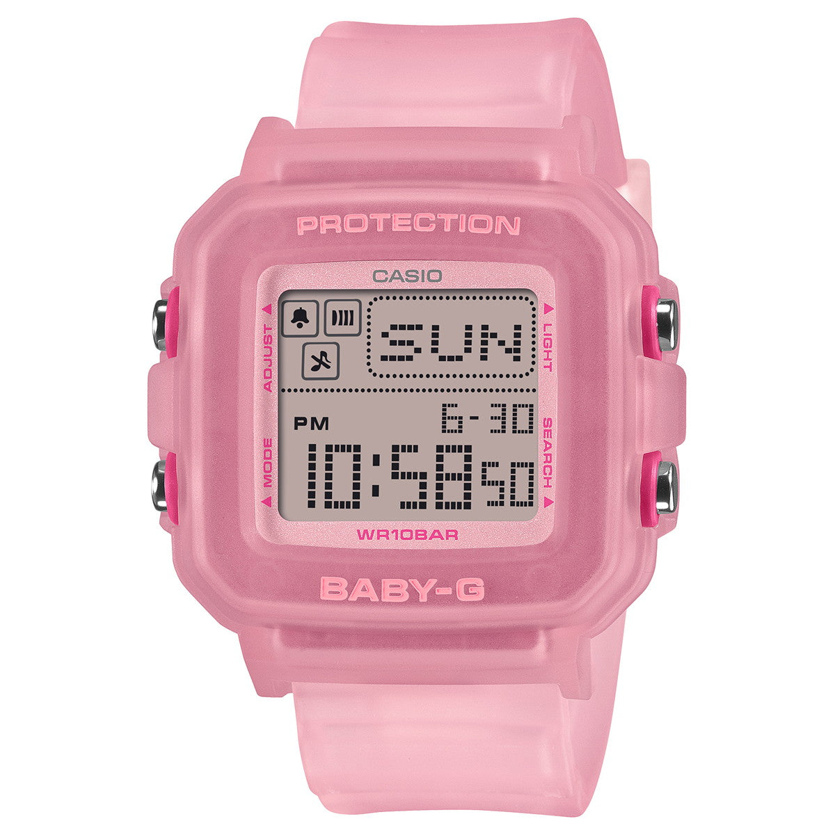 BABY-G＋PLUS カシオ ベビーG レディース デジタル 腕時計 BGD-10KG-4JR ベイビージープラス ストラップ付専用ホルダー付属【2026 新作】