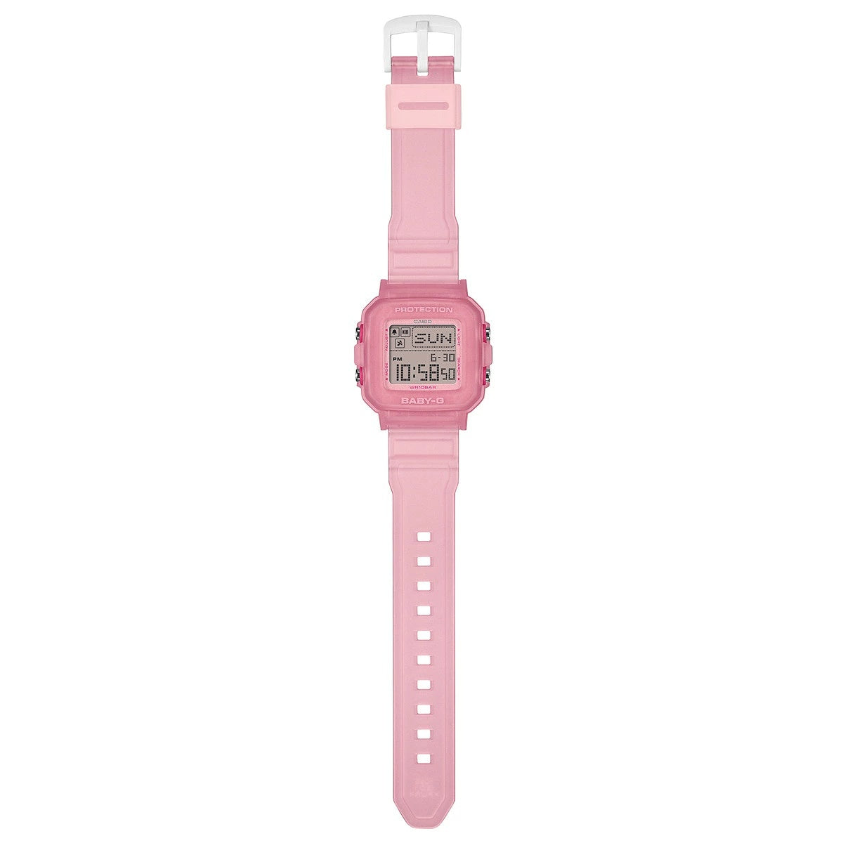 BABY-G＋PLUS カシオ ベビーG レディース デジタル 腕時計 BGD-10KG-4JR ベイビージープラス ストラップ付専用ホルダー付属【2026 新作】