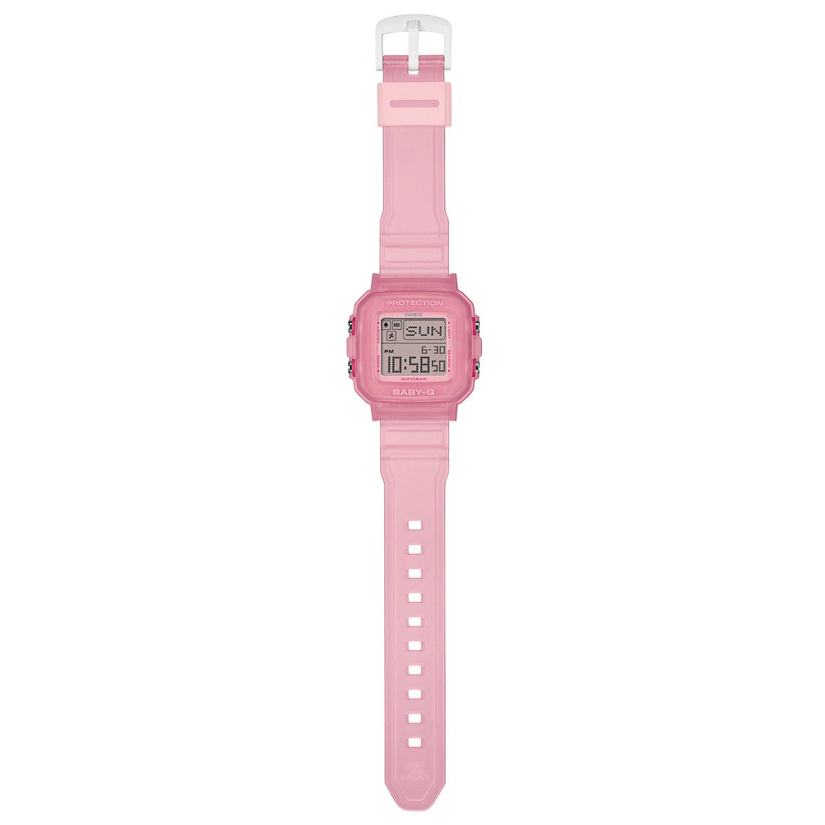 BABY-G＋PLUS カシオ ベビーG レディース デジタル 腕時計 BGD-10KG-4JR ベイビージープラス ストラップ付専用ホルダー付属【2026 新作】