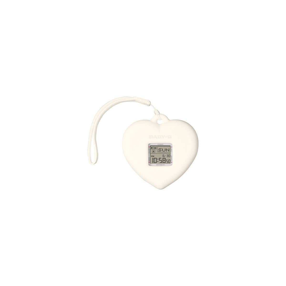 BABY-G＋PLUS カシオ ベビーG レディース デジタル 腕時計 BGD-10KH-1JR ベイビージープラス ハート型時計ホルダー付属【2026 新作】