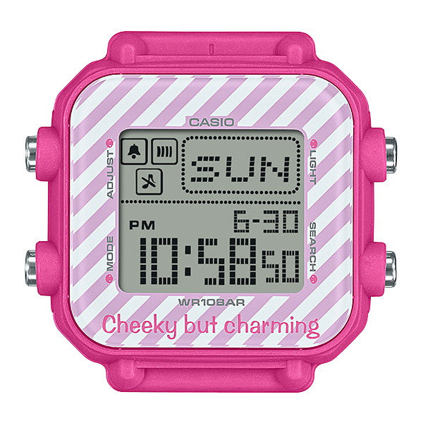 BABY-G＋PLUS カシオ ベビーG レディース デジタル クロミ コラボ 限定モデル 腕時計 BGD-10KKM-1JR ベイビージープラス ストラップ付専用ホルダー付属【2024 新作】