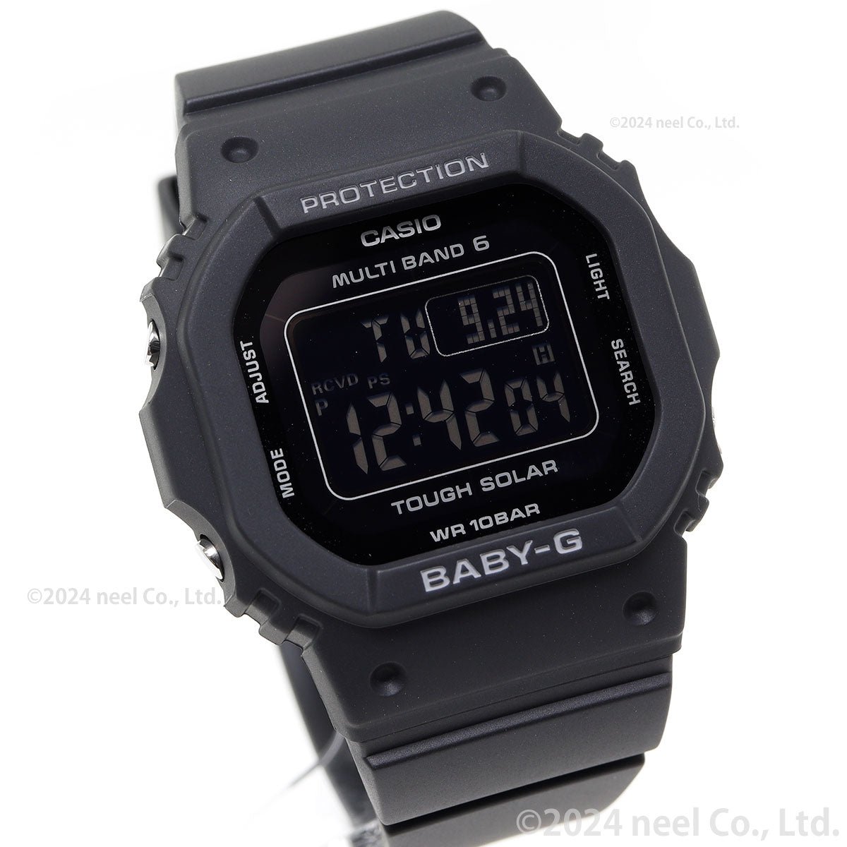 BABY-G カシオ ベビーG レディース 電波 ソーラー 腕時計 タフソーラー BGD-5650-1CJF オールブラック