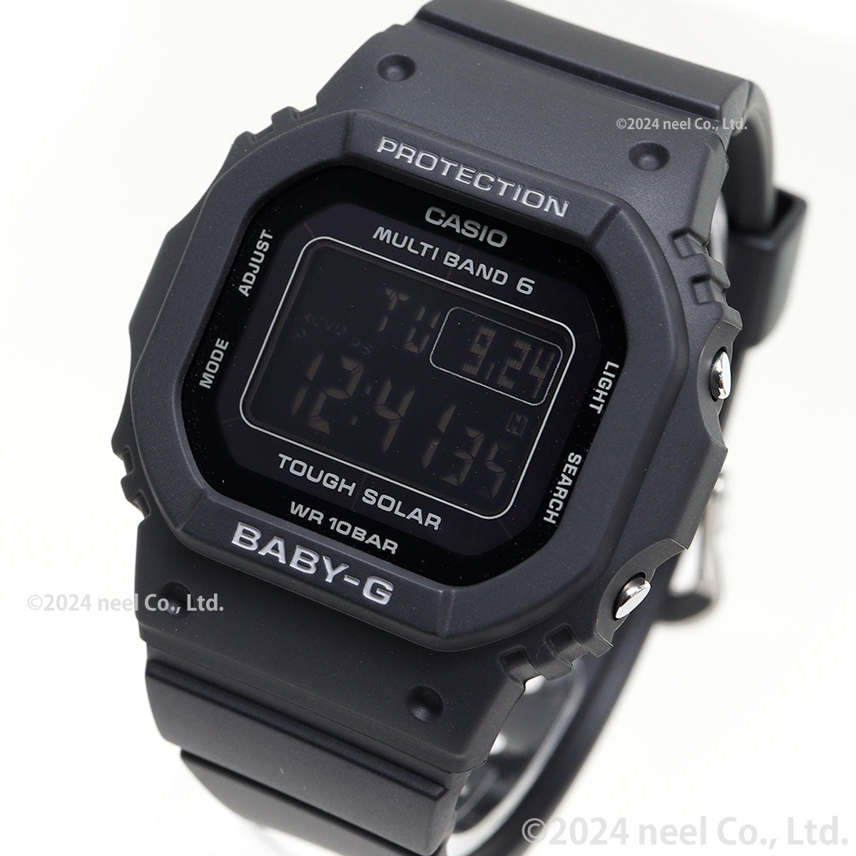 BABY-G カシオ ベビーG レディース 電波 ソーラー 腕時計 タフソーラー BGD-5650-1CJF オールブラック