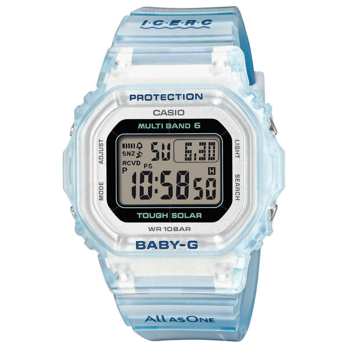 BABY-G カシオ ベビーG レディース 電波 ソーラー デジタル 腕時計 タフソーラー BGD-5650K-2JR Love The Sea And The Earth イルカ【2026 新作】