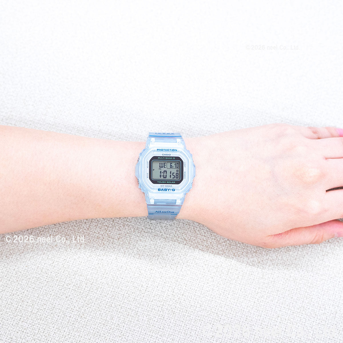 BABY-G カシオ ベビーG レディース 電波 ソーラー デジタル 腕時計 タフソーラー BGD-5650K-2JR Love The Sea And The Earth イルカ【2026 新作】