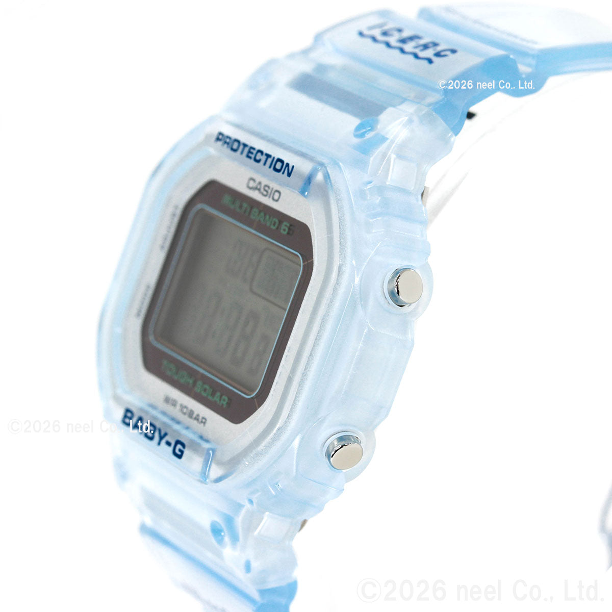 BABY-G カシオ ベビーG レディース 電波 ソーラー デジタル 腕時計 タフソーラー BGD-5650K-2JR Love The Sea And The Earth イルカ【2026 新作】