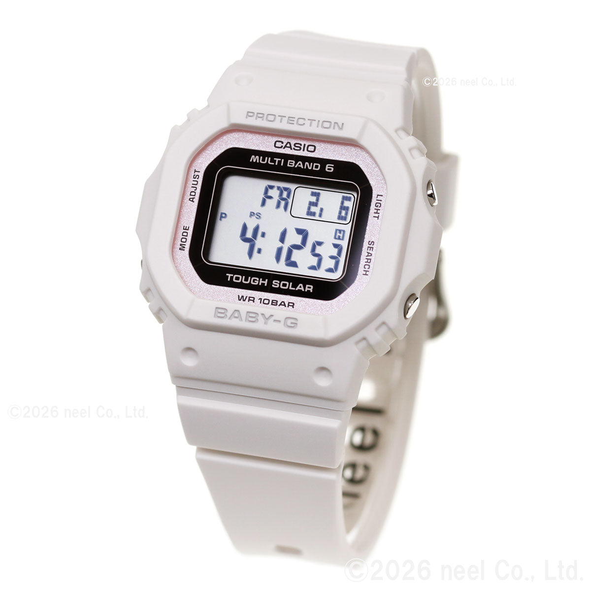 BABY-G カシオ ベビーG レディース 電波 ソーラー デジタル 腕時計 タフソーラー BGD-5650SP-7CJR Spring Package オリジナルポーチ付き【2026 新作】