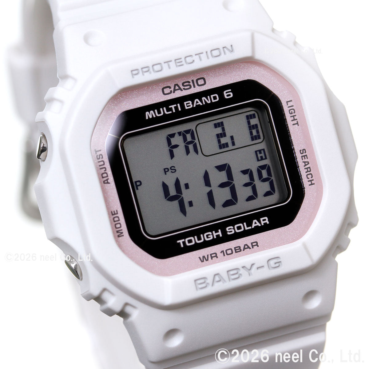 BABY-G カシオ ベビーG レディース 電波 ソーラー デジタル 腕時計 タフソーラー BGD-5650SP-7CJR Spring Package オリジナルポーチ付き【2026 新作】