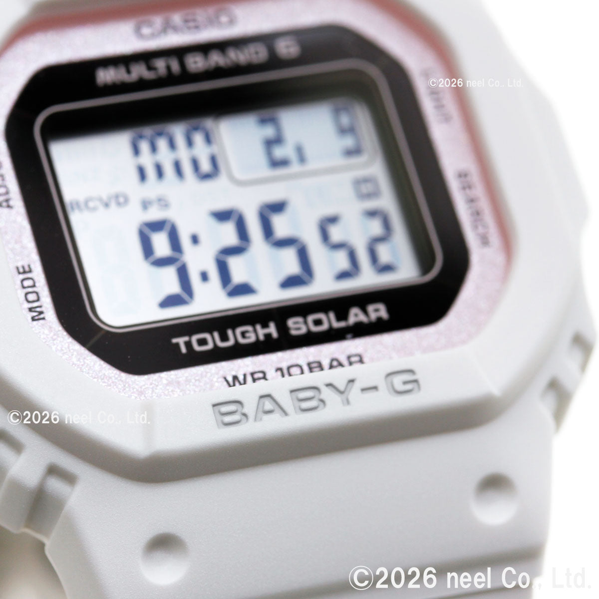 BABY-G カシオ ベビーG レディース 電波 ソーラー デジタル 腕時計 タフソーラー BGD-5650SP-7CJR Spring Package オリジナルポーチ付き【2026 新作】